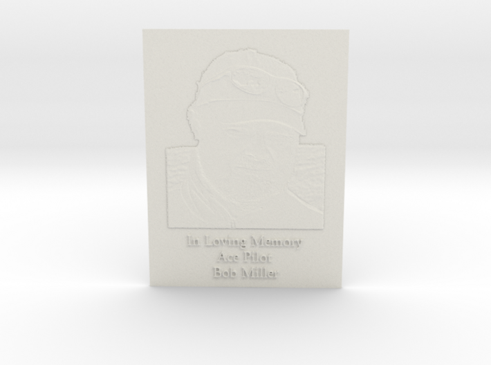 Bob Miller Memorial Engraved 3d printed