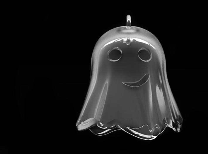 Little Ghostie pendant 2 3d printed