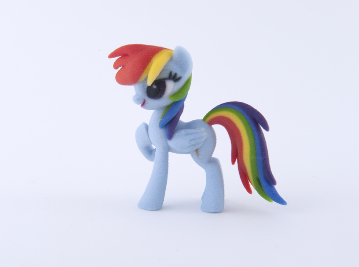 Rainbow Dash 3d printed 