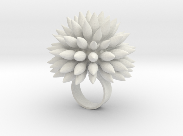 Dahly Ring 3d printed
