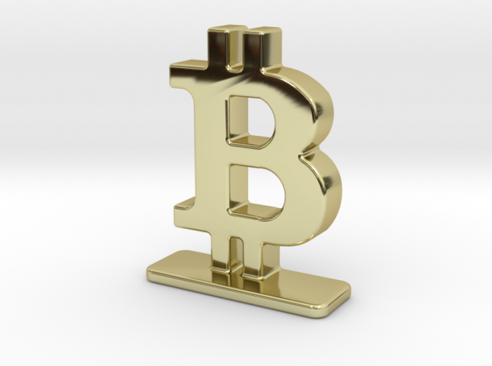 Bitcoin Stand 3d printed