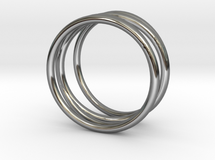 Finger Cage Ring - Sz. 9 3d printed