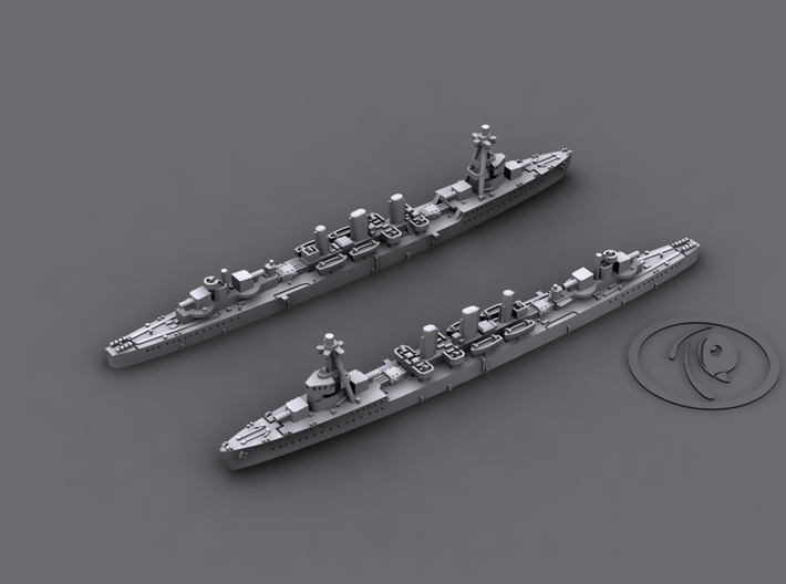 IJN CL Tenryu [1942] 3d printed 3D software render