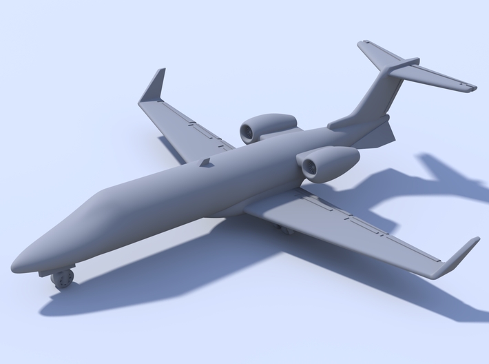 1:500 - Learjet_45 [Assembled] 3d printed