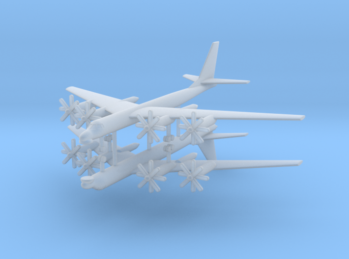 1/700 TU-95MS (Bear H) Stragetic Bomber (x2) 3d printed