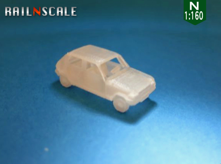 Renault 5 TL (N 1:160) 3d printed