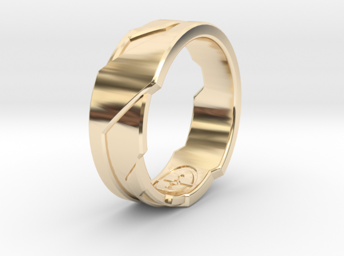 GD Ring (US Size - 7 1/4) 3d printed