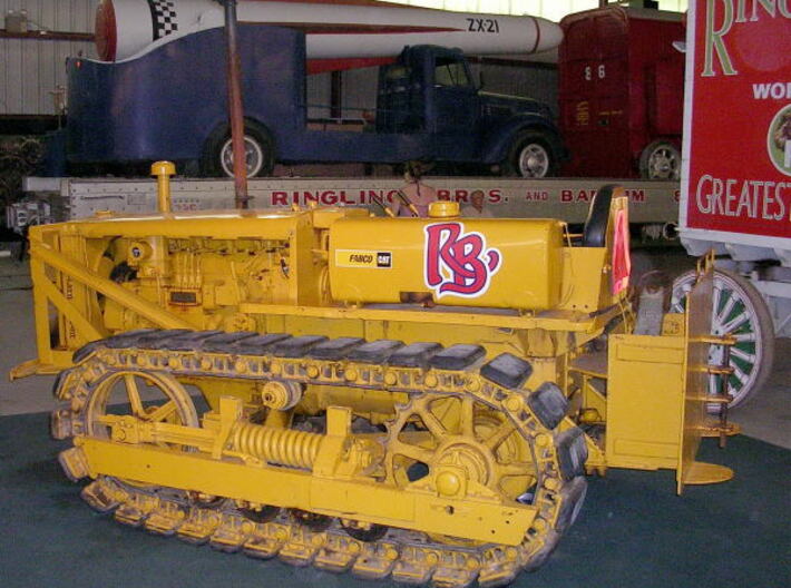 Caterpillar D4 - Zscale 3d printed Prototype photo from http://www.pbase.com/redtop/image/47502449 