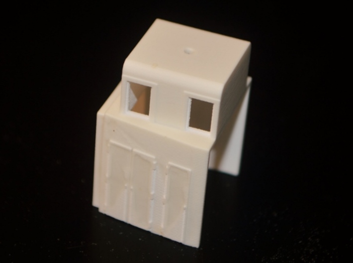 HO-Scale UP TR-5 Dynamic Brake Box 3d printed Producton Sample
