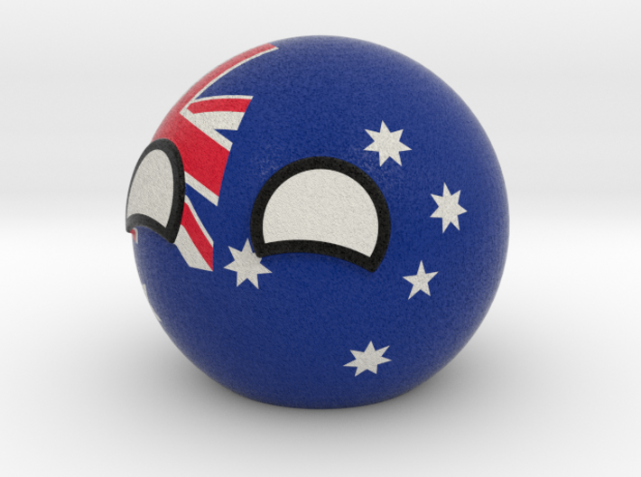 Australiaball 3d printed
