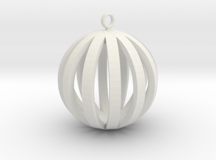 Round Pendant 3d printed