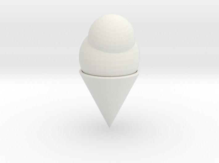 Ice Cream Cone 3d printed