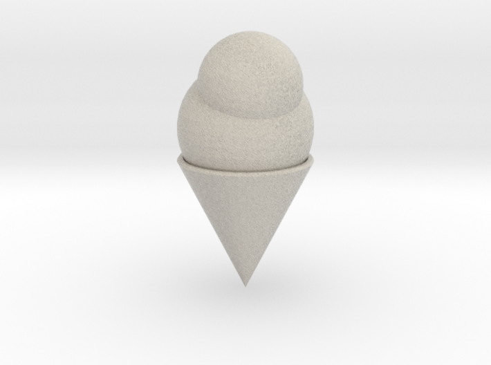 Ice Cream Cone 3d printed