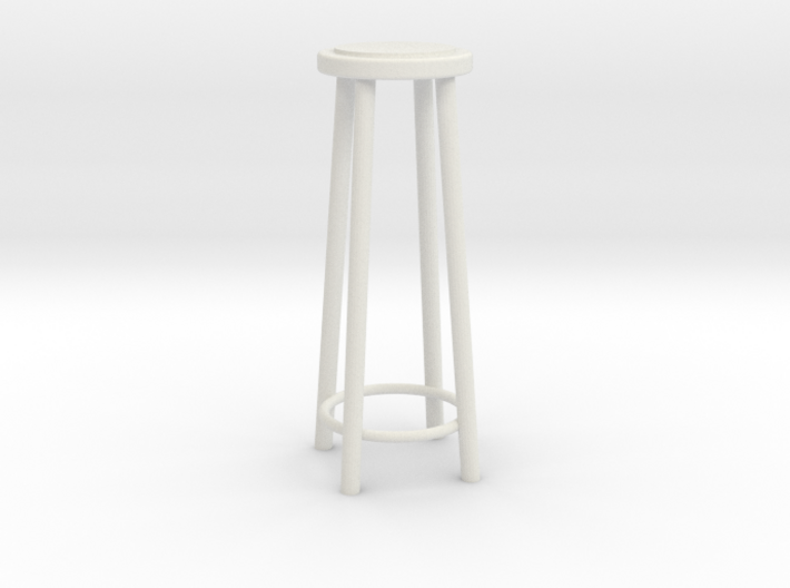 1:24 42&quot; Simple Stool 3d printed