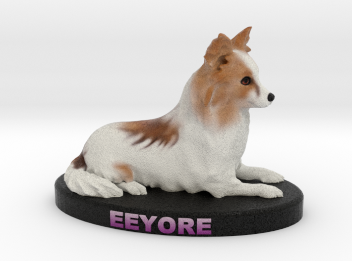 Custom Dog Figurine - Eeyore 3d printed