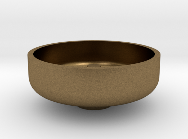 3/4&quot; Scale Nathan Whistle Bowl 3d printed
