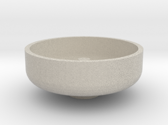 1 1/2&quot; Scale Nathan Whistle Bowl 3d printed