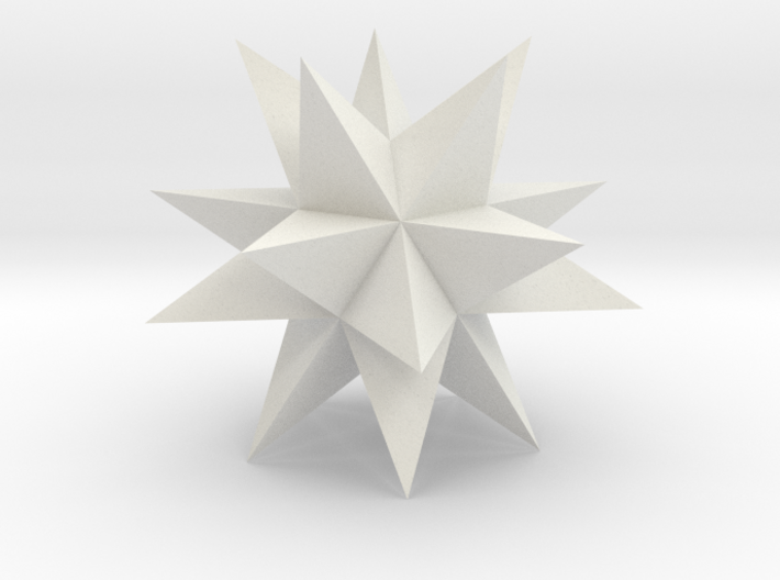 Great Stellated Dodecahedron 3d printed