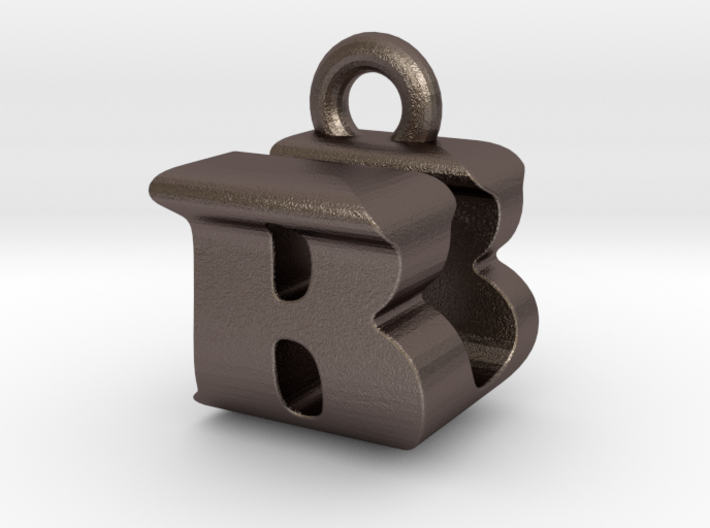 3D Monogram Pendant - BUF1 3d printed