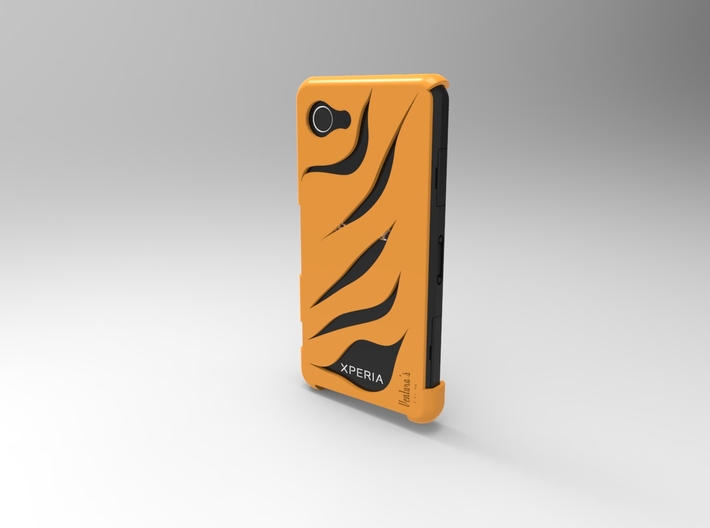 Xperia Z1 Compact Tiger 3d printed