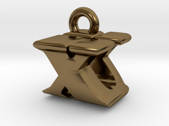 3D Monogram - XUF1 3d printed