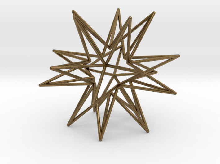 Icosahedron Star 3d printed
