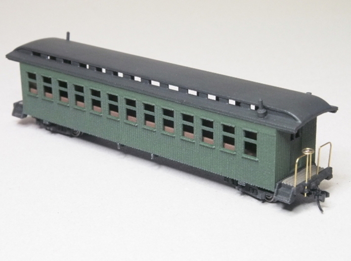 HOn30 40ft Coach D without Interior 3d printed