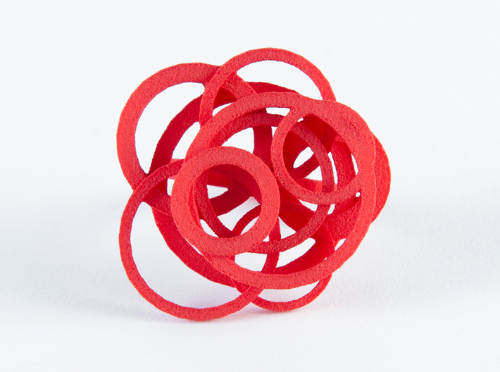 Circle Ring  size 7 3d printed Add a caption...