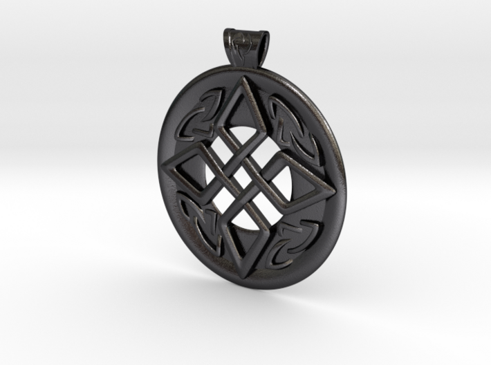 Celtic pendant 3d printed