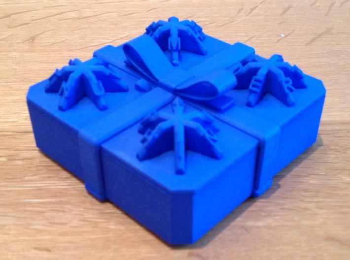 Present - Centrifugal Puzzle Box 3d printed 