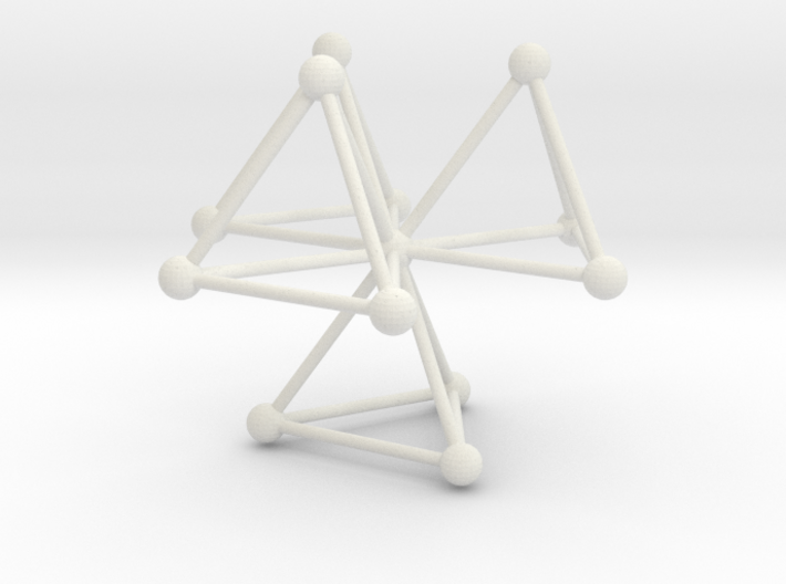 Tetrahedra (L) 3d printed