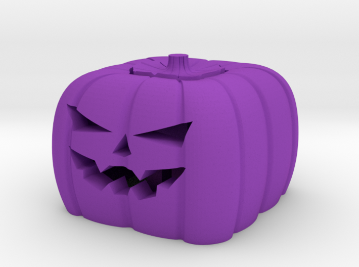 Pumpkin Keycap — Plastic &amp; Resin 3d printed