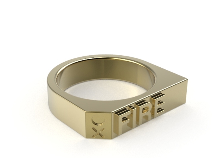 Fire Ring - Captain Series - Mulder&amp;Skully 3d printed