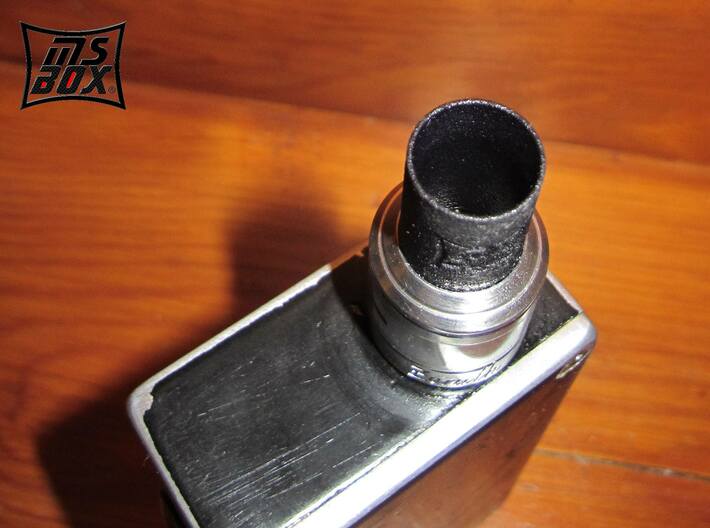 Drip TIP - Zenith V2 + Logo "MS BOX" 3d printed 