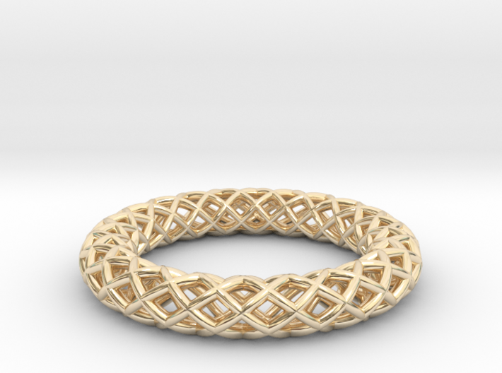 Wire mesh ring (US 6¼) 3d printed