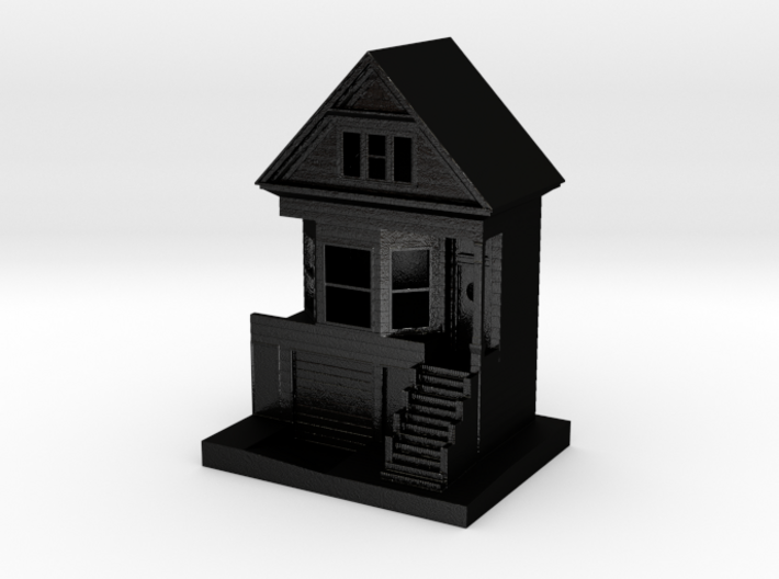 &quot;The Black House&quot; Ornament 3d printed