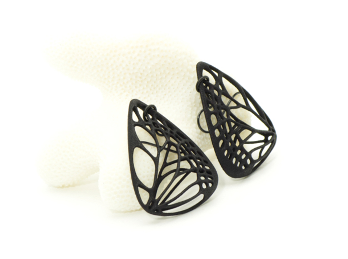 Colorful Butterfly Earrings (L) 3d printed 