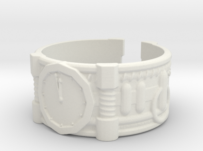2 Minutes To Midnight #1, Ring Size 8 3d printed