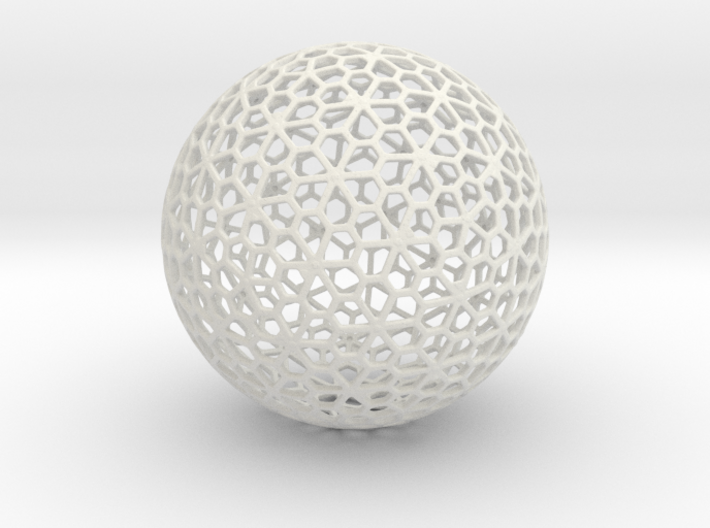 Floral Pattern Sphere 3d printed