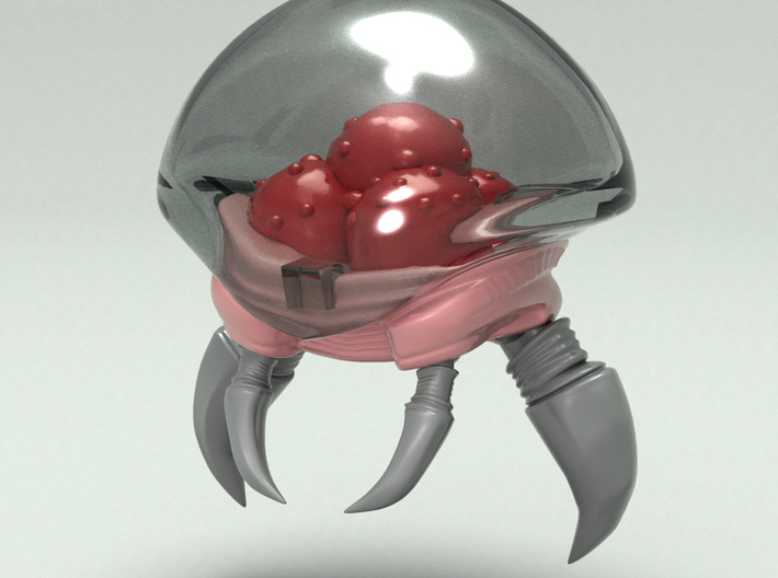 Space parasite Dome 3d printed