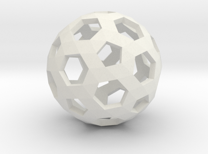 Football Holes Sphere 3d printed