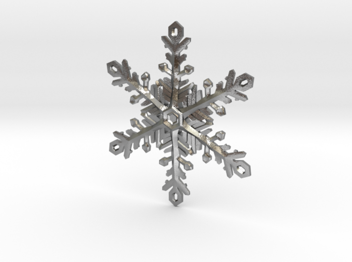 Snowflake Ornament 2 3d printed