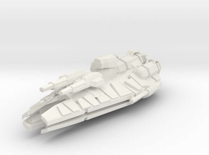 Conqueror Class Frigate 3d printed