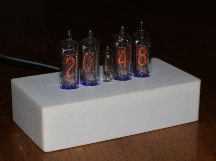 Case for NCV3.1-16 Nixie Tube Clock 3d printed 