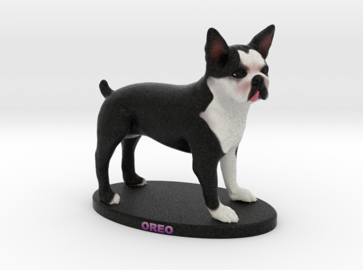 Custom Dog Figurine - Oreo 3d printed