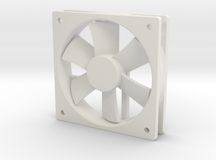 1/6 Scale 120mm Comp Fan 3d printed