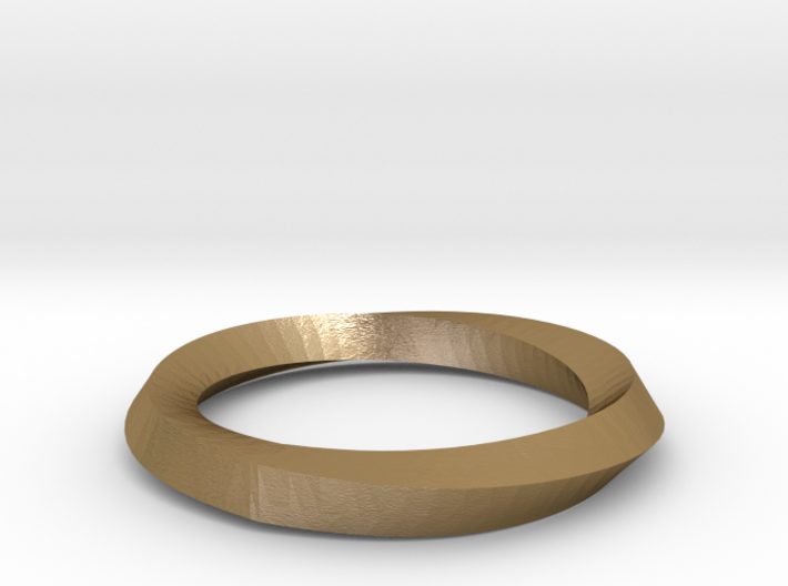 Mobius Wedding Ring-Size 4 3d printed