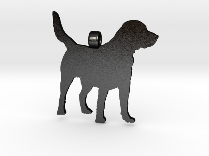 Labrador Retriever Silhouette Pendant 3d printed My personal favorite. It has just the right texture.