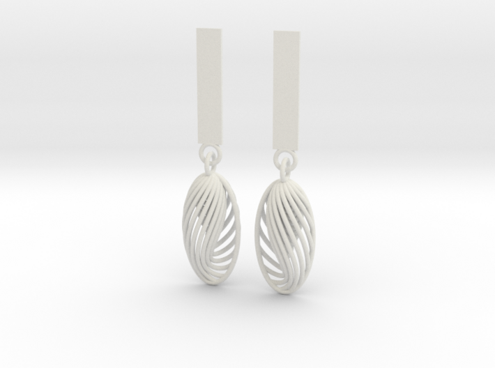Quark Earrings - Eternal Drops (1mz5ZO) 3d printed