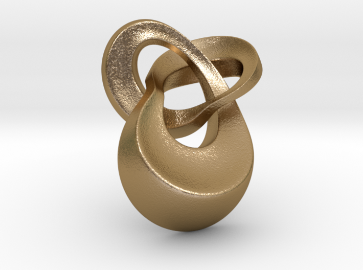Knot 4 pendant 30mm 3d printed